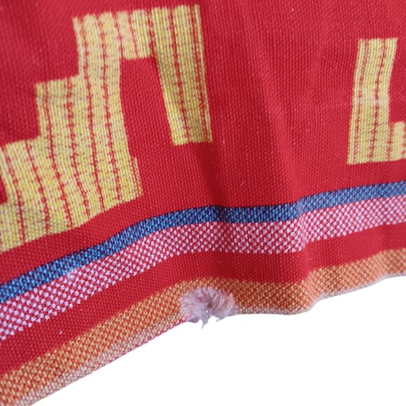 Vintage Girls 10 Dress 1960s King Kole Miami Sleeveless Zip Aztec Geometric mod - Picture 5 of 6